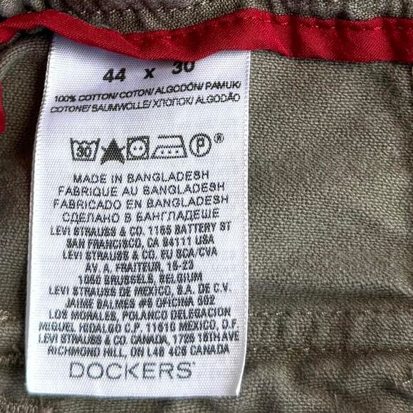 Vintage Y2K Carhartt Style Earth Toned Cargo Tech Pants - Picture 4 of 4